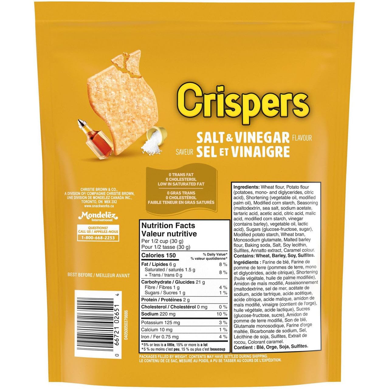 Christie Crispers Salt & Vinegar Crackers 3