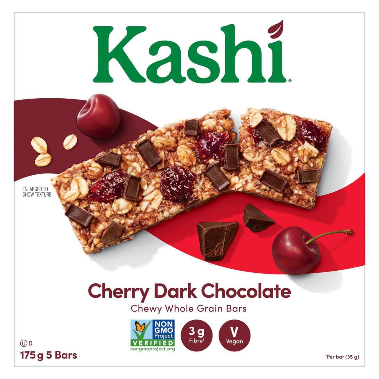 Kashi Cherry Dark Chocolate Whole Grain Granola Bars front cover