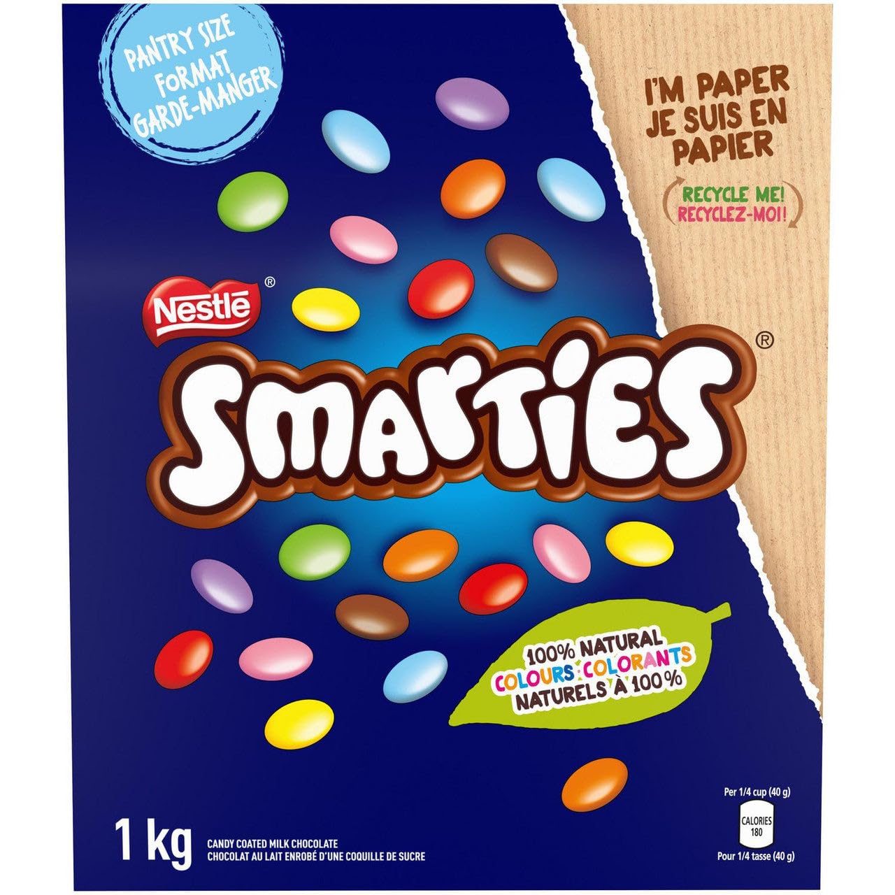 Smarties Chocolate Candy Pantry Size, 1kg/35.2oz (Shipped from Canada)