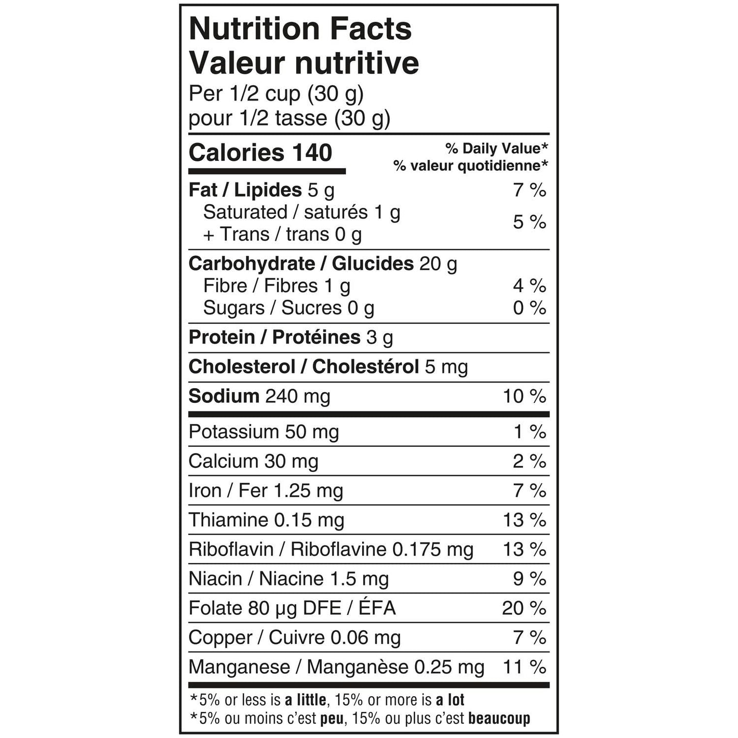 Goldfish Colours Crackers Nutrition Facts