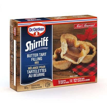 Dr. Oetker Shirriff Butter Tart Filling Mix, 180g/6.3oz (Shipped from Canada)