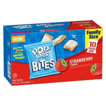 Pop Tarts Bites Strawberry Mini Pastries front cover