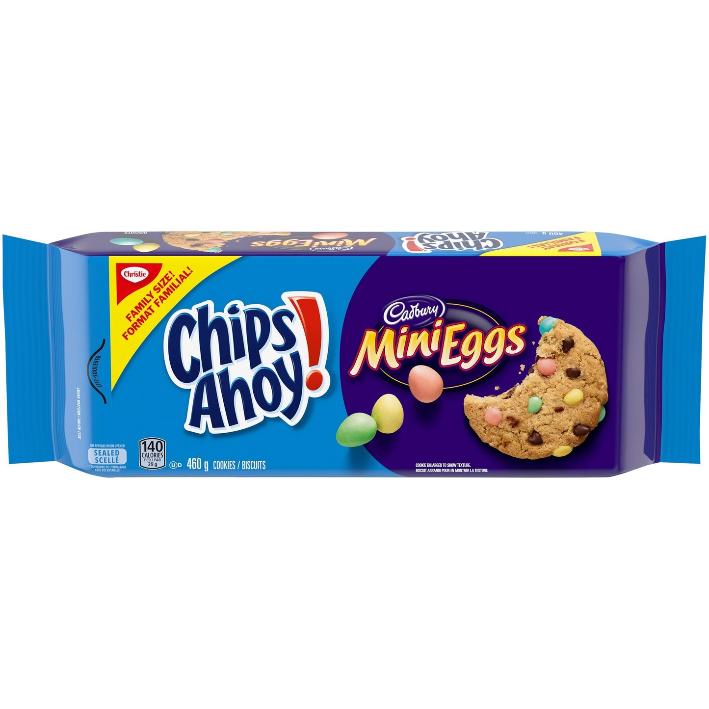 Christie Chips Ahoy Cadbury Mini Eggs Chocolate Chip Cookies 460g/16.2oz (Shipped from Canada)