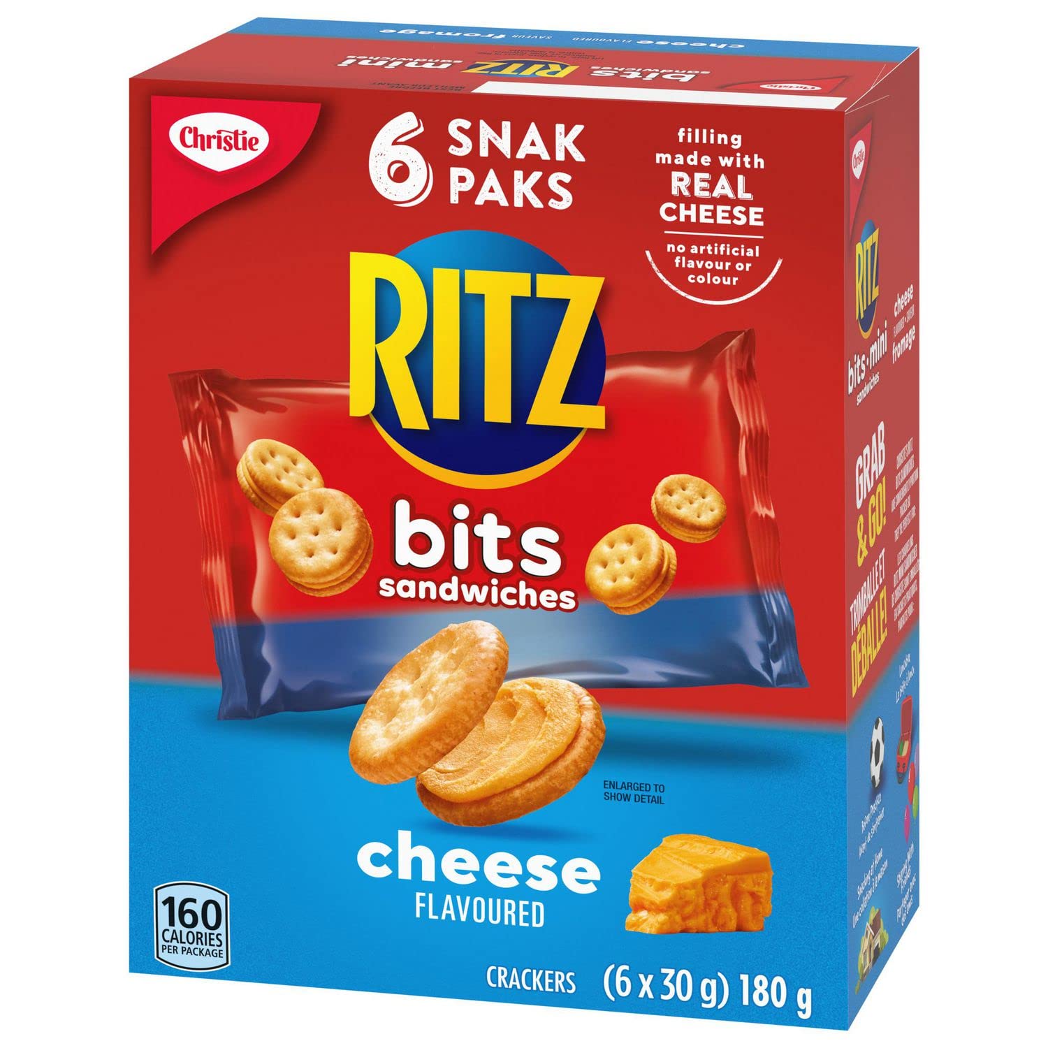 Christie Ritz Bits Sandwiches Cheese Crackers Snack 3