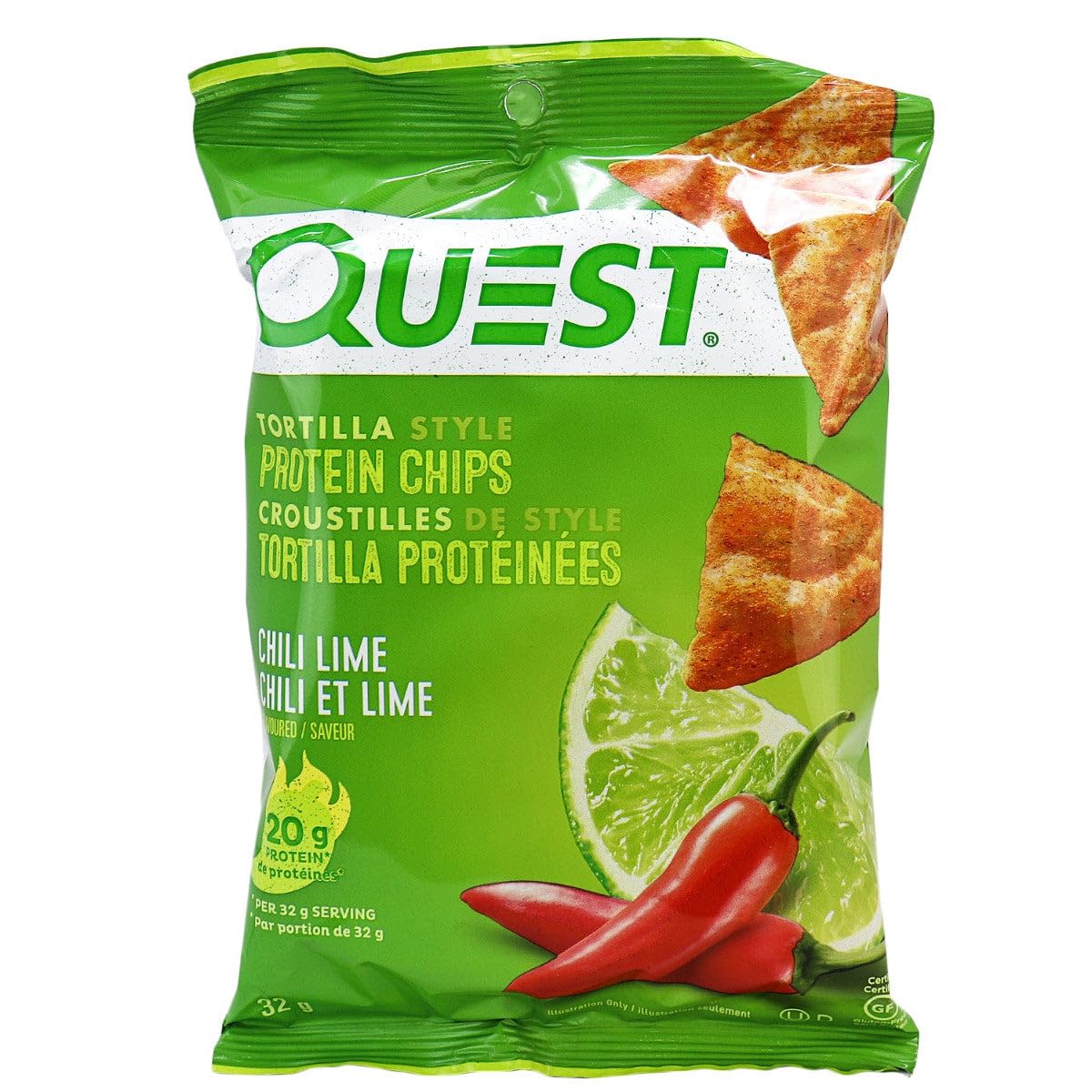 Quest Chili Lime Tortilla Protein Chips 1