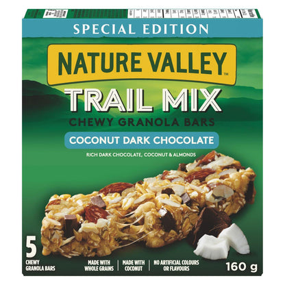 Nature Valley Trail Mix Coconut Dark Chocolate
