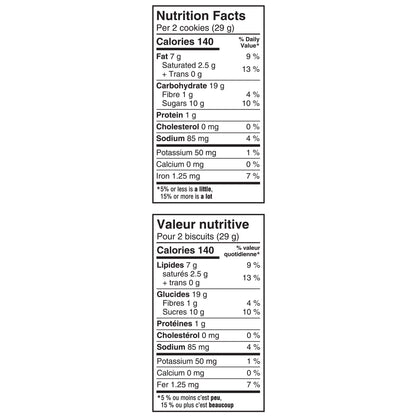 Christie Chips Ahoy Original Chocolate Cookies Nutrition Facts