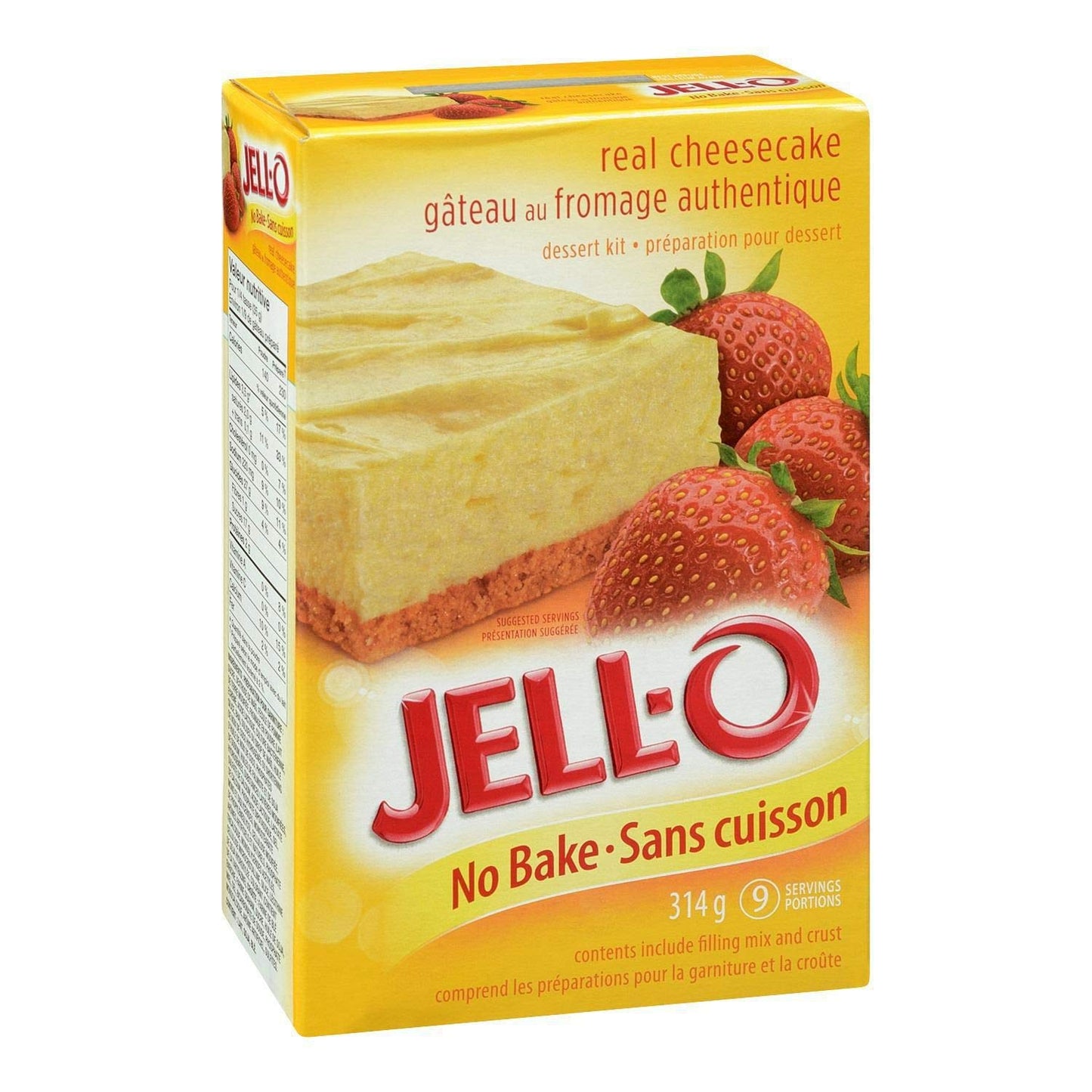 Jell-O No Bake Classic Cheesecake Dessert Kit 1