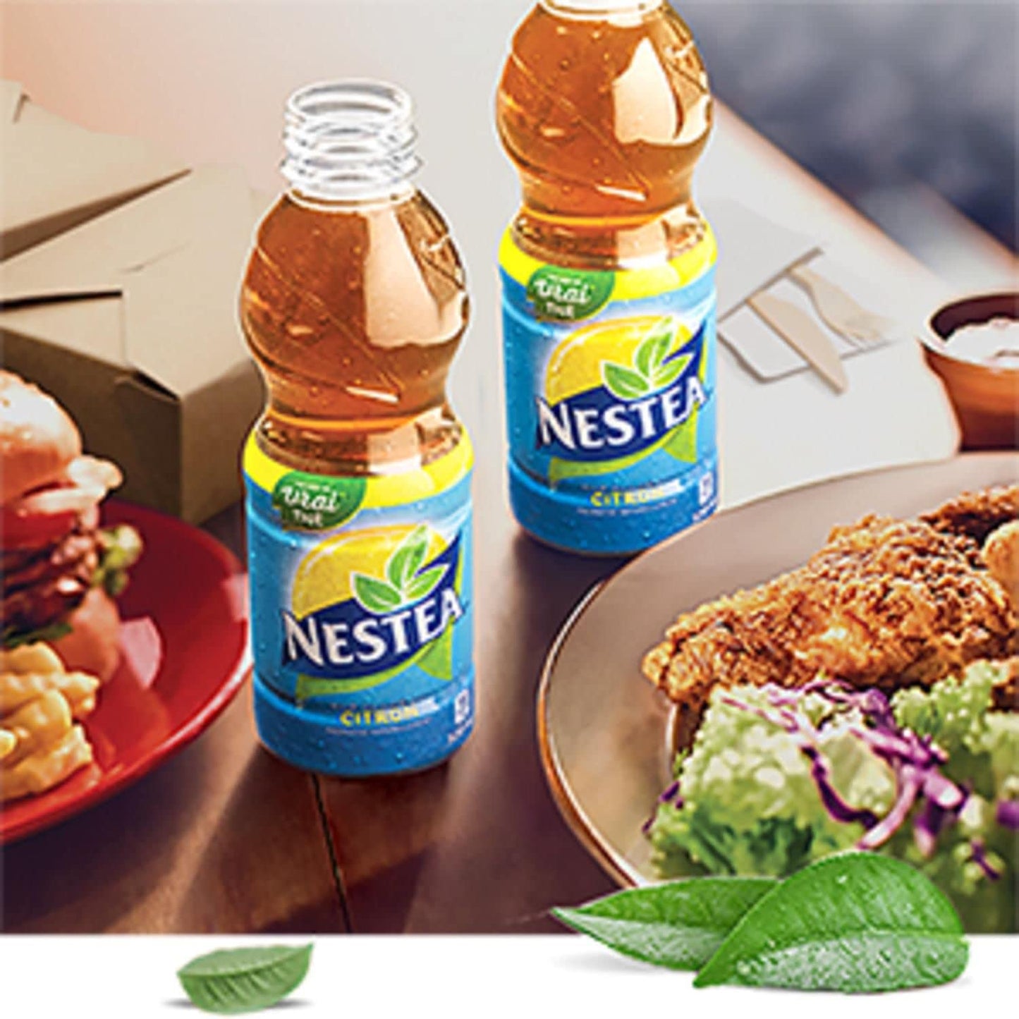 Nestea Lemon Iced Tea Juice Boxes 200ml/7fl.oz (Shipped from Canada)