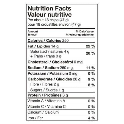 Takis Zesty Nacho Cheese Rolled Tortilla Chips nutrition facts french