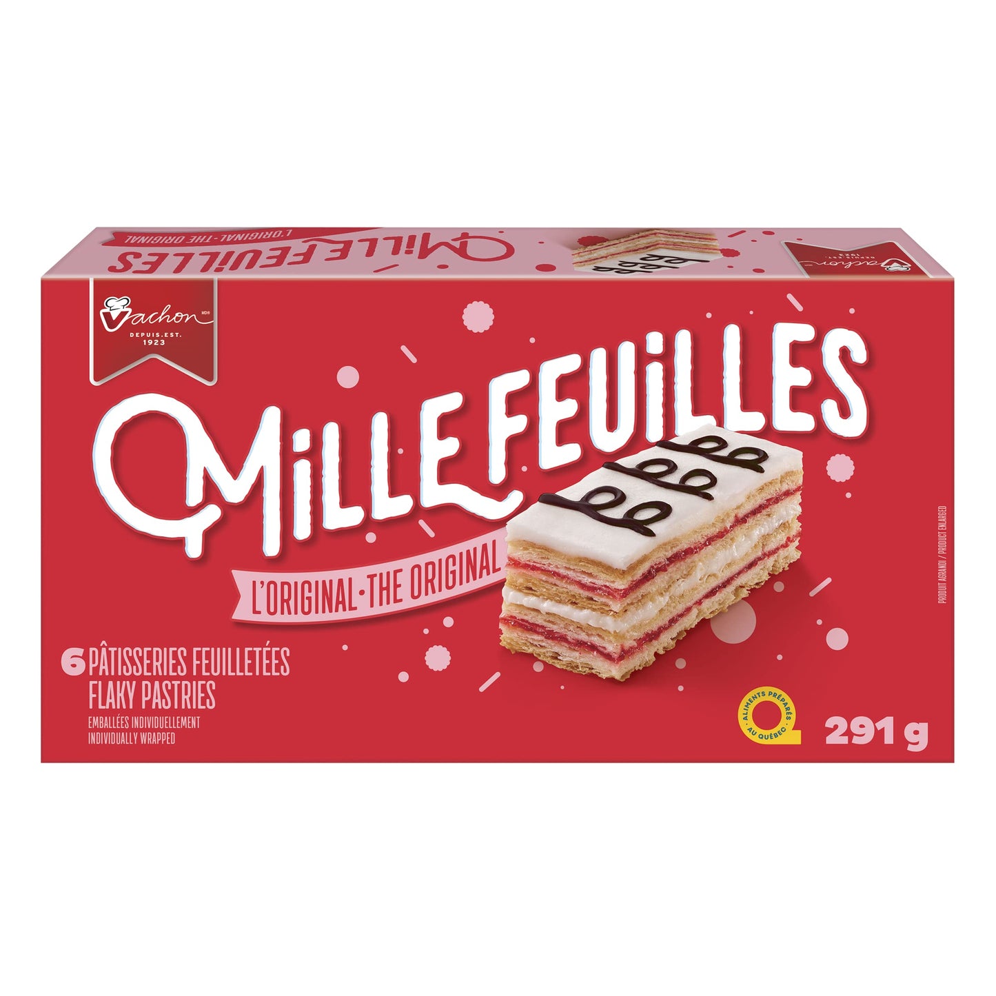 Vachon Mille Feuilles the Original Flaky Pastries, 291g/10.26oz (Shipped from Canada)