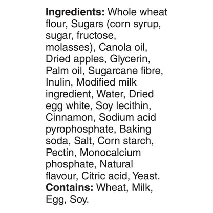 Nature Valley Soft Baked Apple Cinnamon Muffin Bars Ingredients