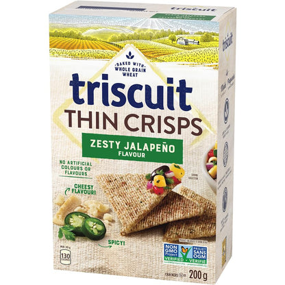 Triscuit Thin Crisps Zesty Jalapeno Crackers 1