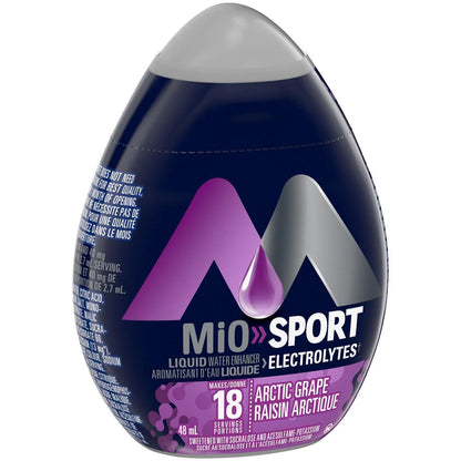 MiO Sport Arctic Grape Liquid Water Enhancer, 48ml/1.6oz (Shipped from Canada)