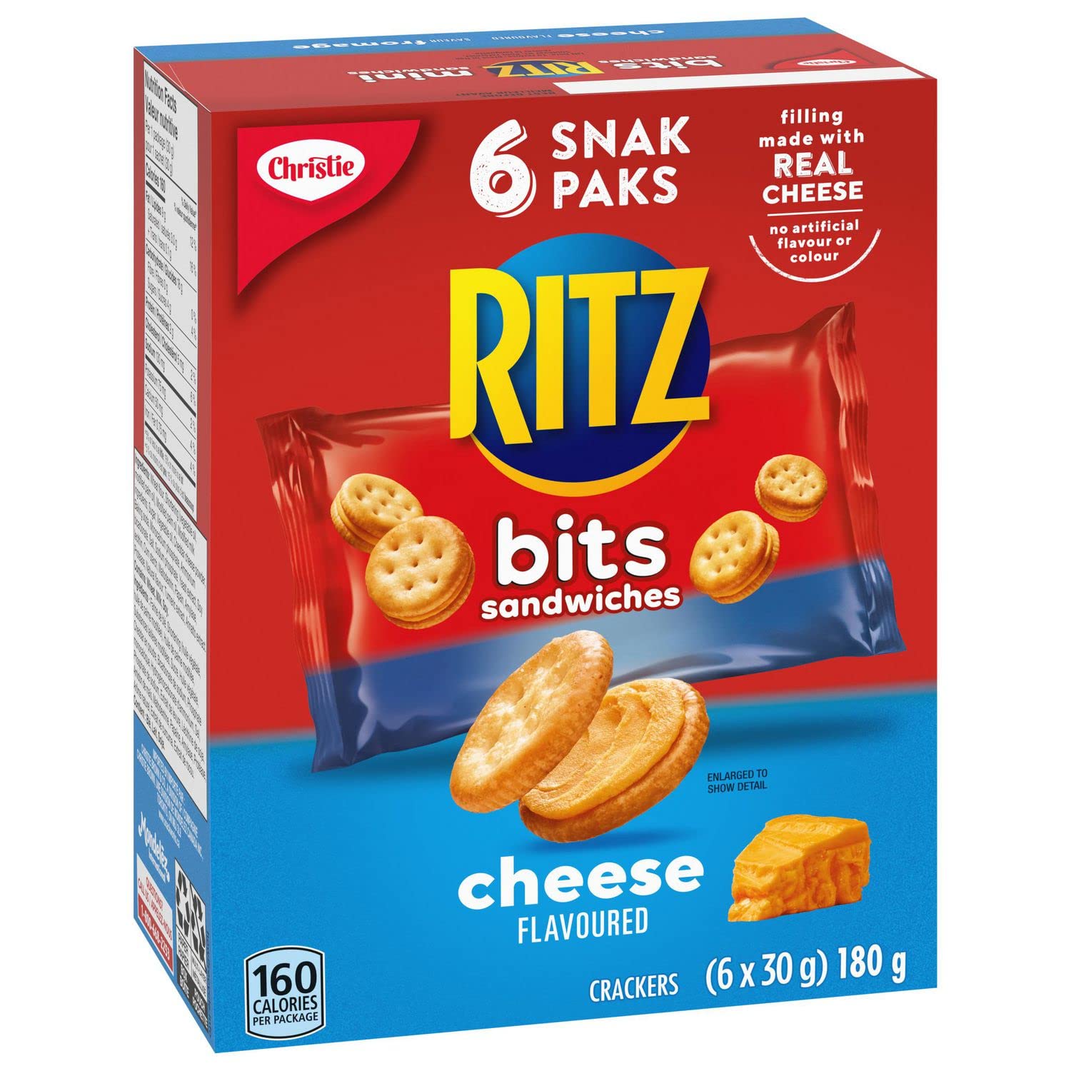 Christie Ritz Bits Sandwiches Cheese Crackers Snack 2
