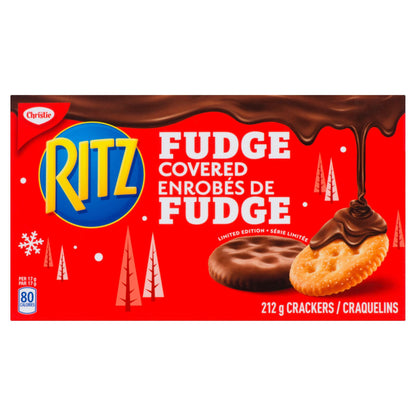 Ritz Limited Edition Holiday Fudge Covered Crackers 212g/7.4oz (Shipped from Canada)