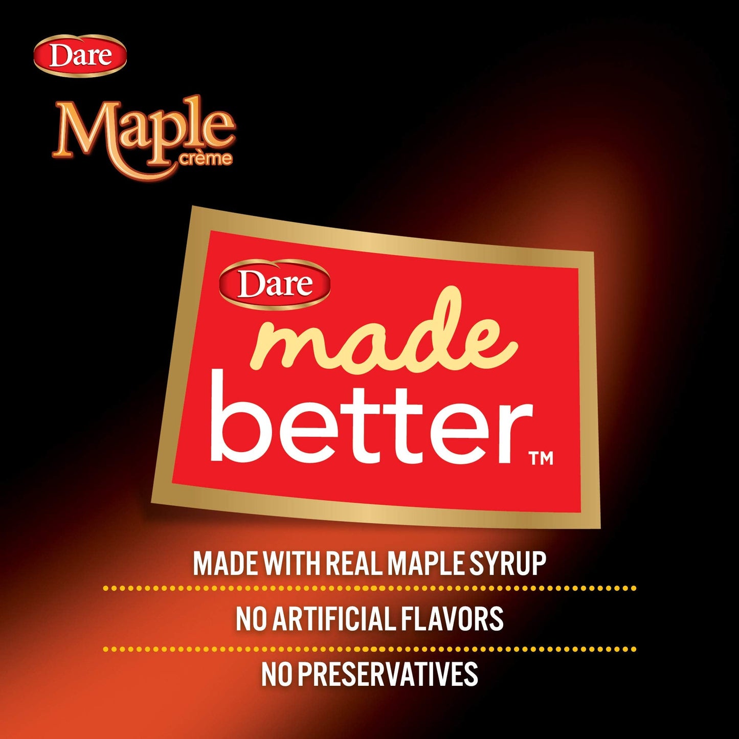 Dare Ultimate Maple Leaf Creme Cookies 2