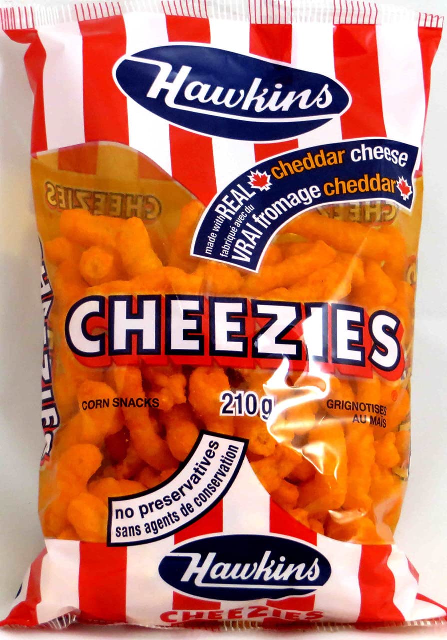 Hawkins Cheezies, 210g/7.4oz (Shipped from Canada)