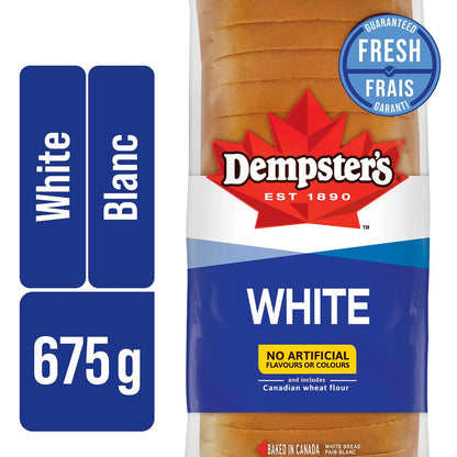 Dempster's White Bread 675g/23.8oz (Shipped from Canada)