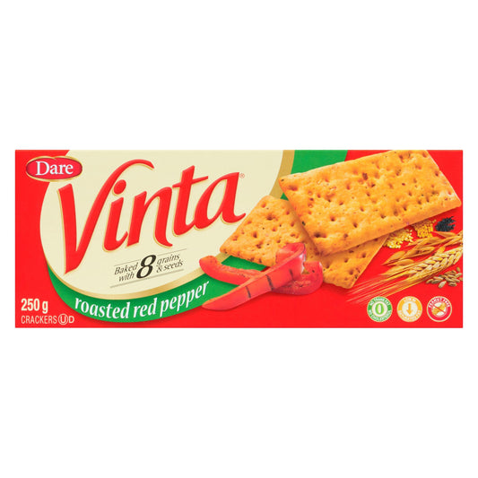 Dare Vinta Roasted Red Pepper Crackers