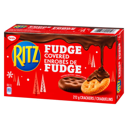 Ritz Limited Edition Holiday Fudge Covered Crackers 212g/7.4oz (Shipped from Canada)