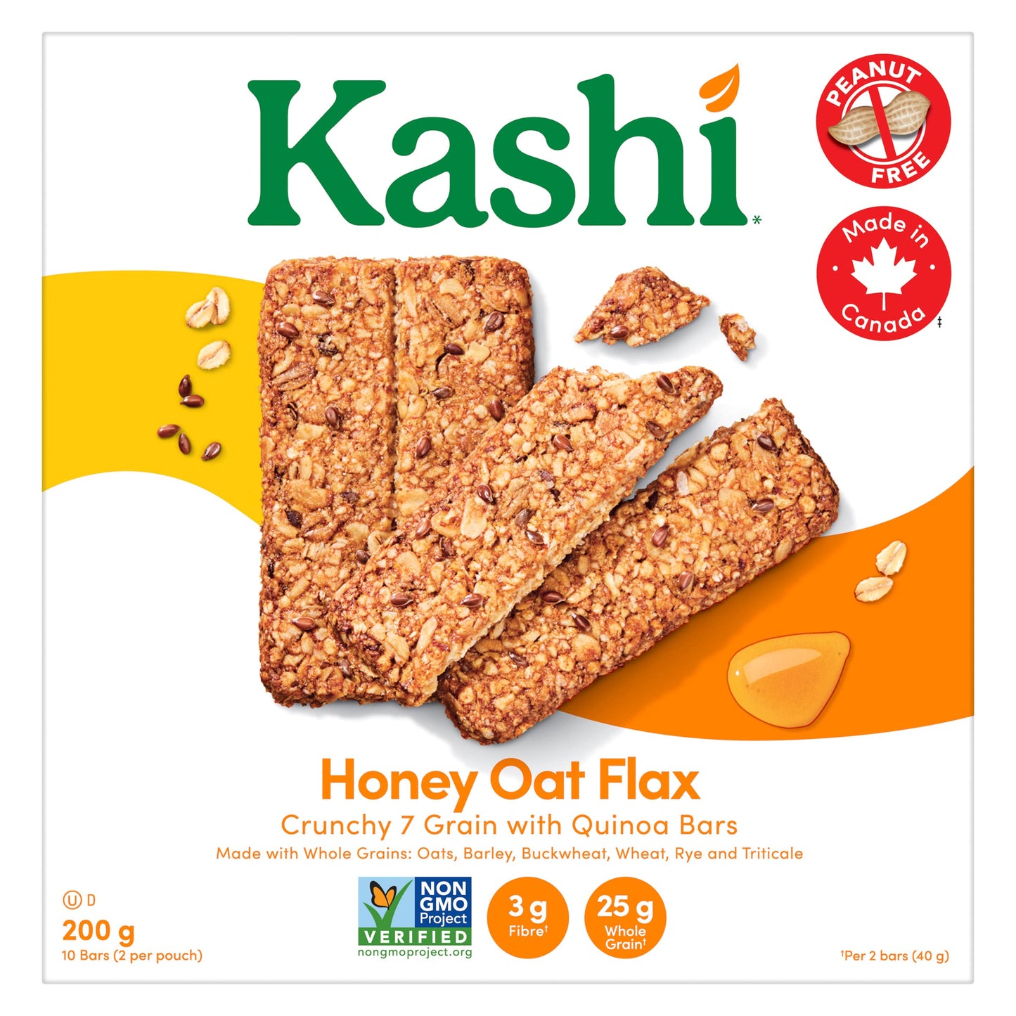 Kashi 7 Grain Honey Oat Flax with Quinoa Bars 1