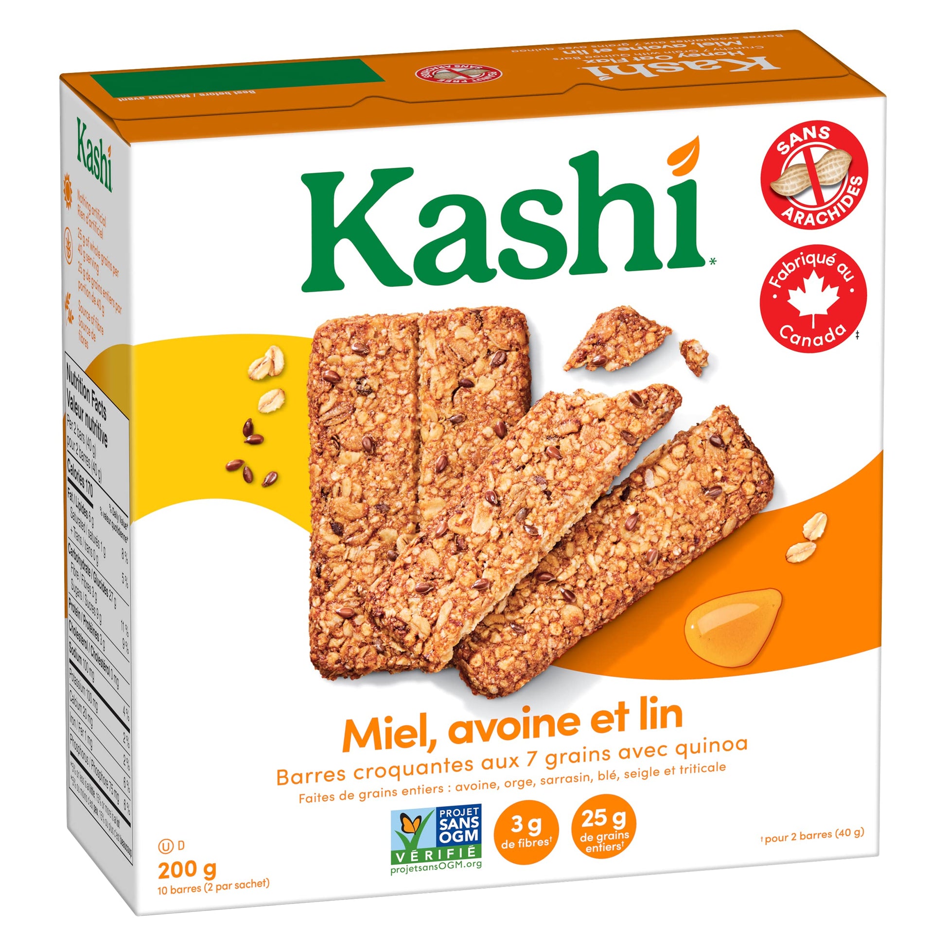 Kashi 7 Grain Honey Oat Flax with Quinoa Bars 2
