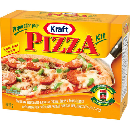 Kraft Pizza Kit Makes 2 Pizzas 850g/29.9oz (Shipped from Canada)