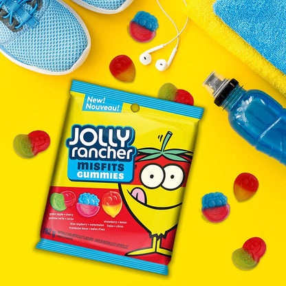 Jolly Rancher Misfit Assorted Original Gummies 182g/6.4oz (Shipped from Canada)