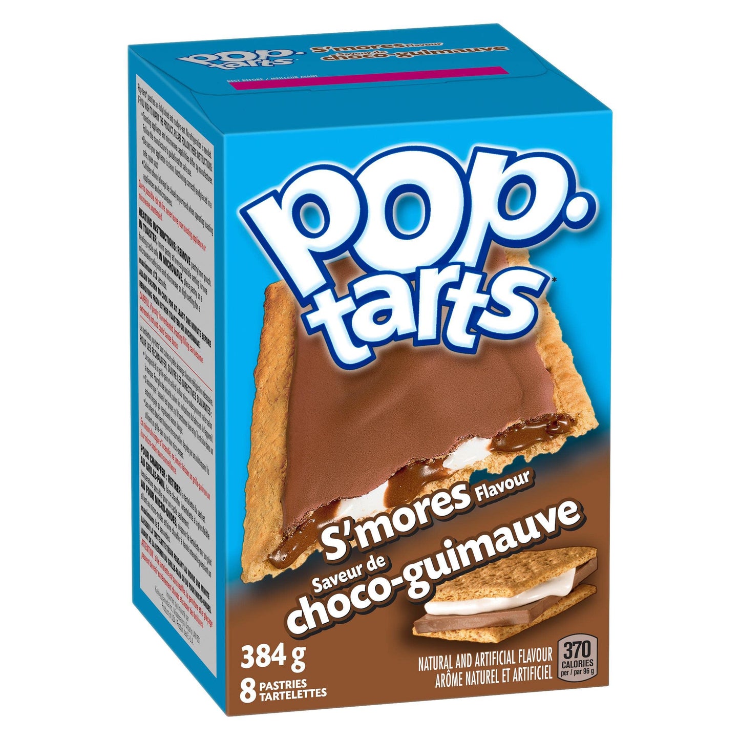 Pop Tarts Frosted Smores Toaster Pastries 384g/13.5oz (Shipped from Canada)