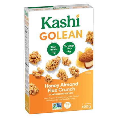 Kashi Go Honey Almond Flax Cereal 400g/14.10oz (Shipped from Canada)