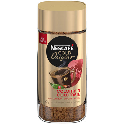 NESCAFE Gold Origins Colombia Coffee Jar 95g/3.4oz (Shipped from Canada)