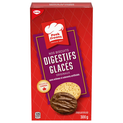 Peek Frean Family Digestive Chocolate Dipped Biscuits front cover