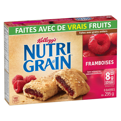 Kellogg's Nutri Grain Cereal Bars Raspberry 295g/10.4oz (Shipped from Canada)