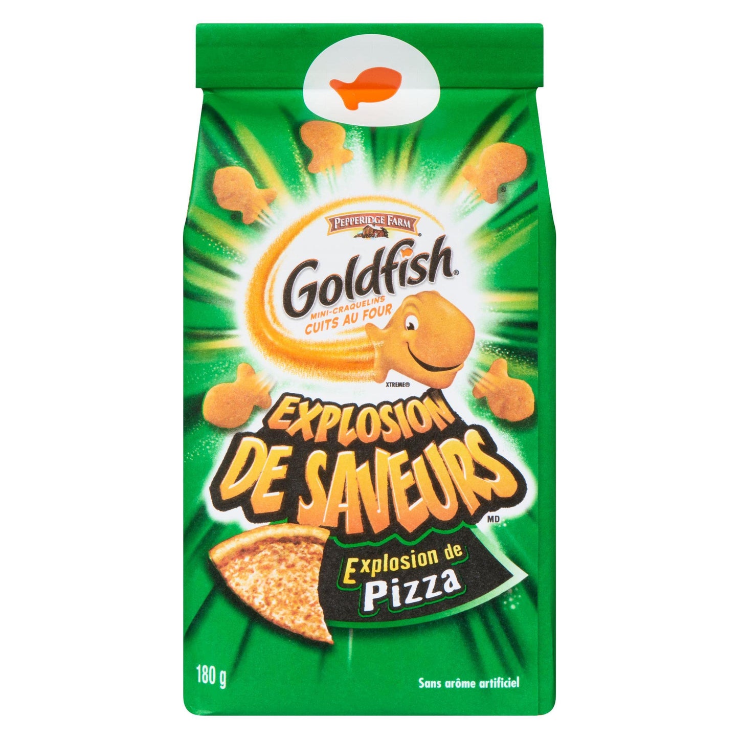 Goldfish Flavour Blasted Explosive Pizza Crackers 1