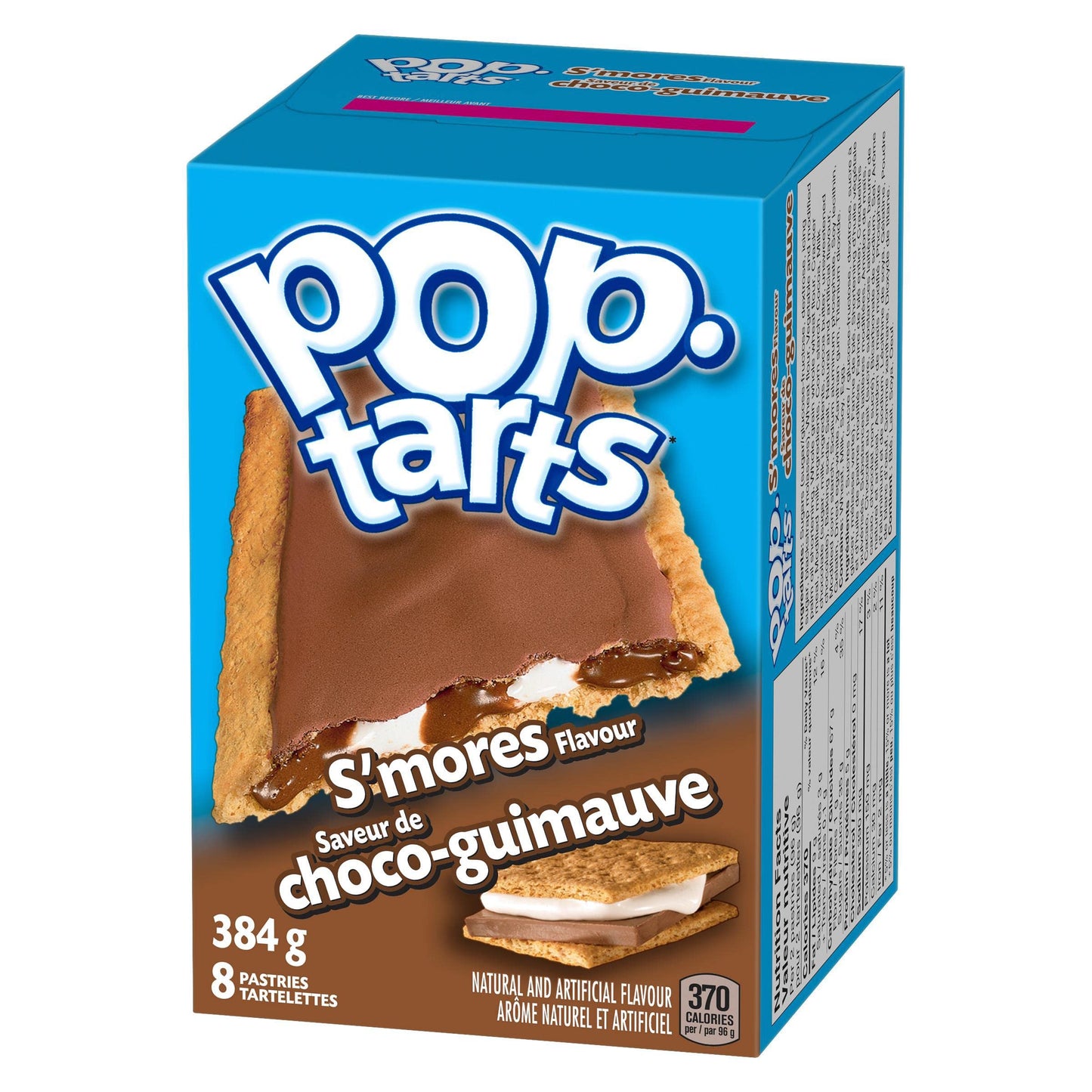 Pop Tarts Frosted Smores Toaster Pastries 384g/13.5oz (Shipped from Canada)