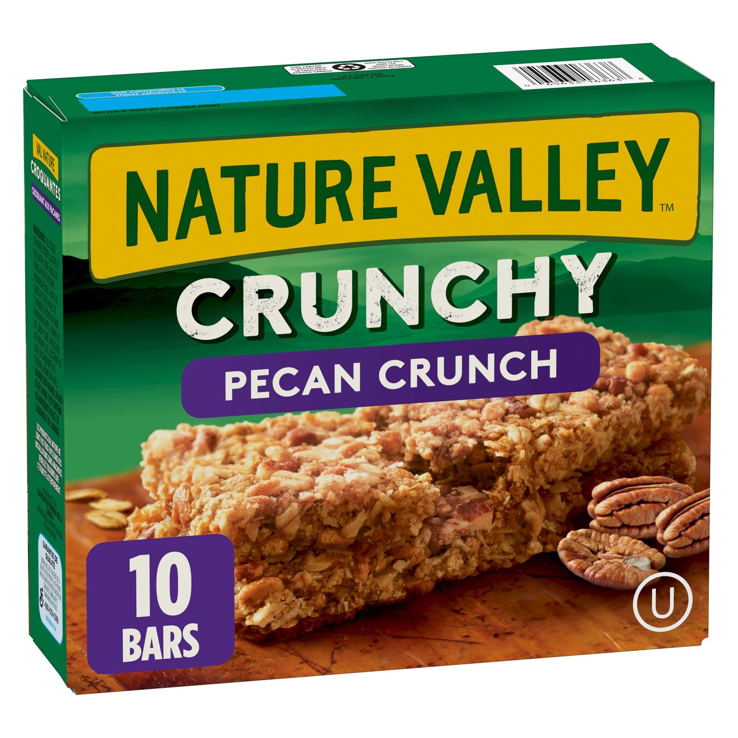 Nature Valley Crunchy Pecan Crunch Granola Bars front cover