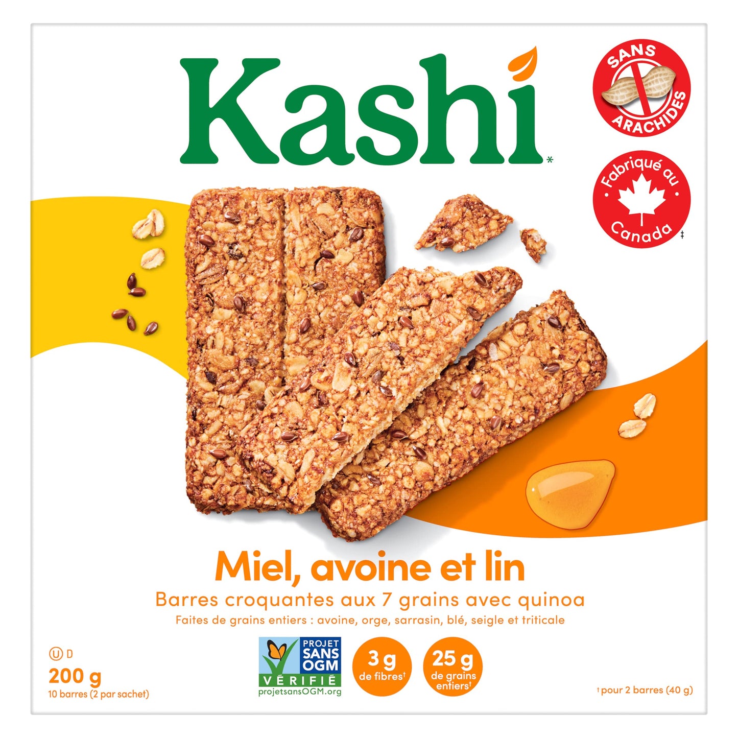 Kashi 7 Grain Honey Oat Flax with Quinoa Bars 3
