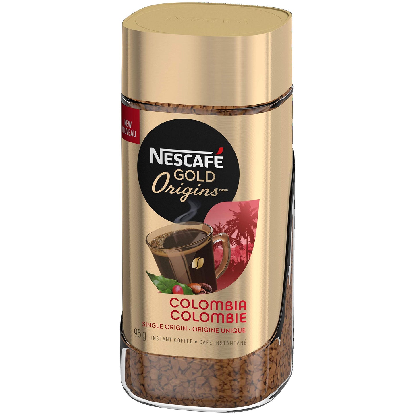 NESCAFE Gold Origins Colombia Coffee Jar 95g/3.4oz (Shipped from Canada)