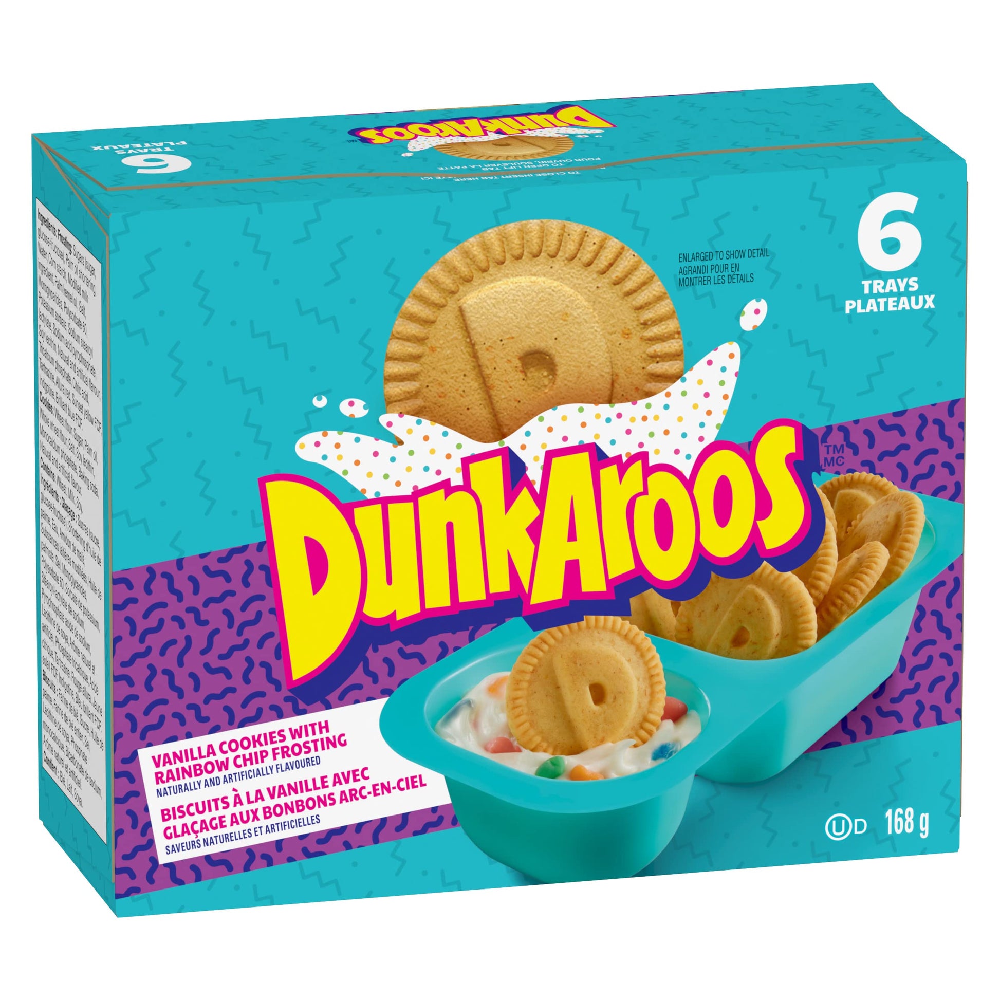 Dunk Aroos Vanilla Cookies Rainbow Sprinkle Frosting 2