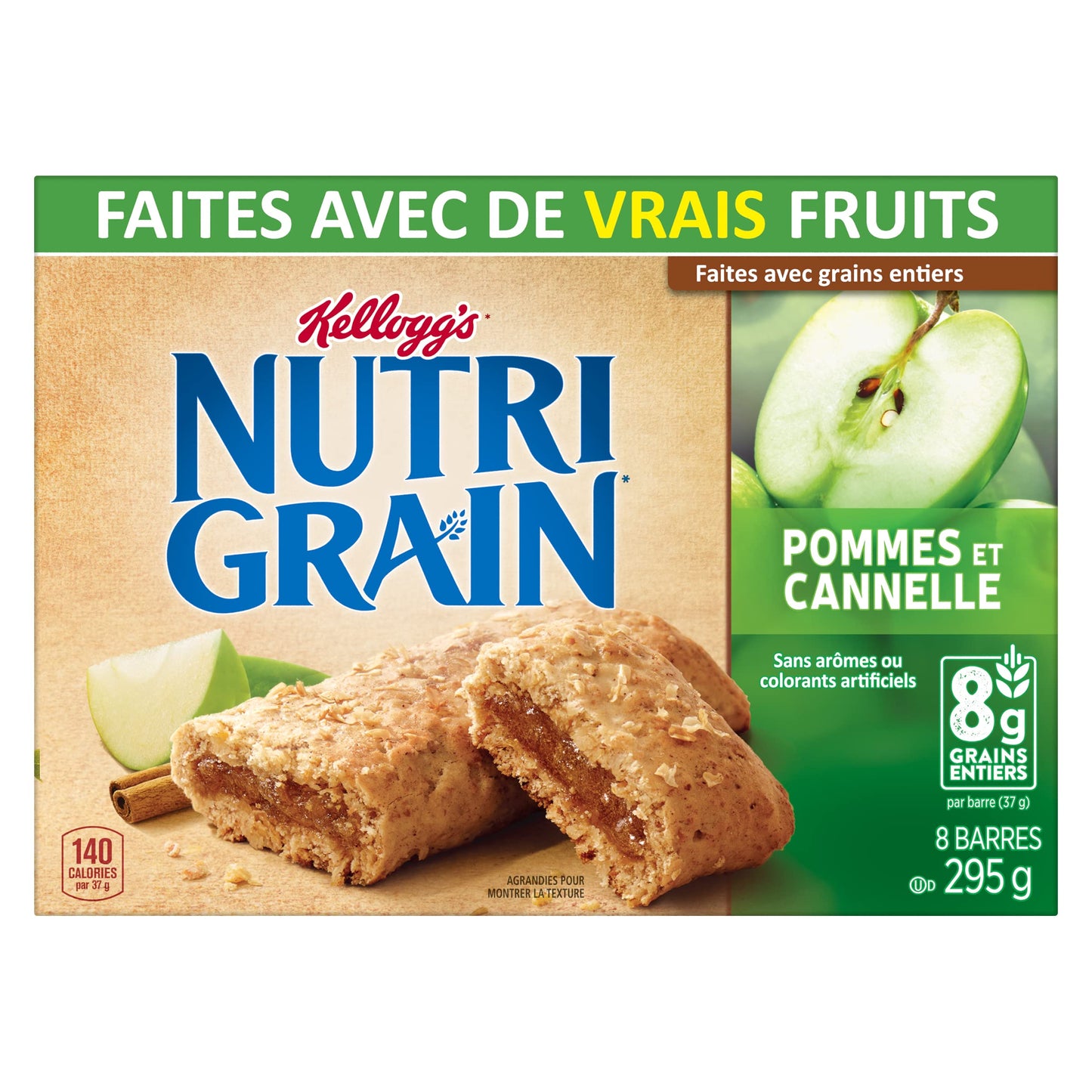 Kellogg's Nutri Grain Cereal Bars Apple Cinnamon 3