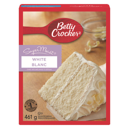 Betty Crocker Super Moist White Cake Mix 2