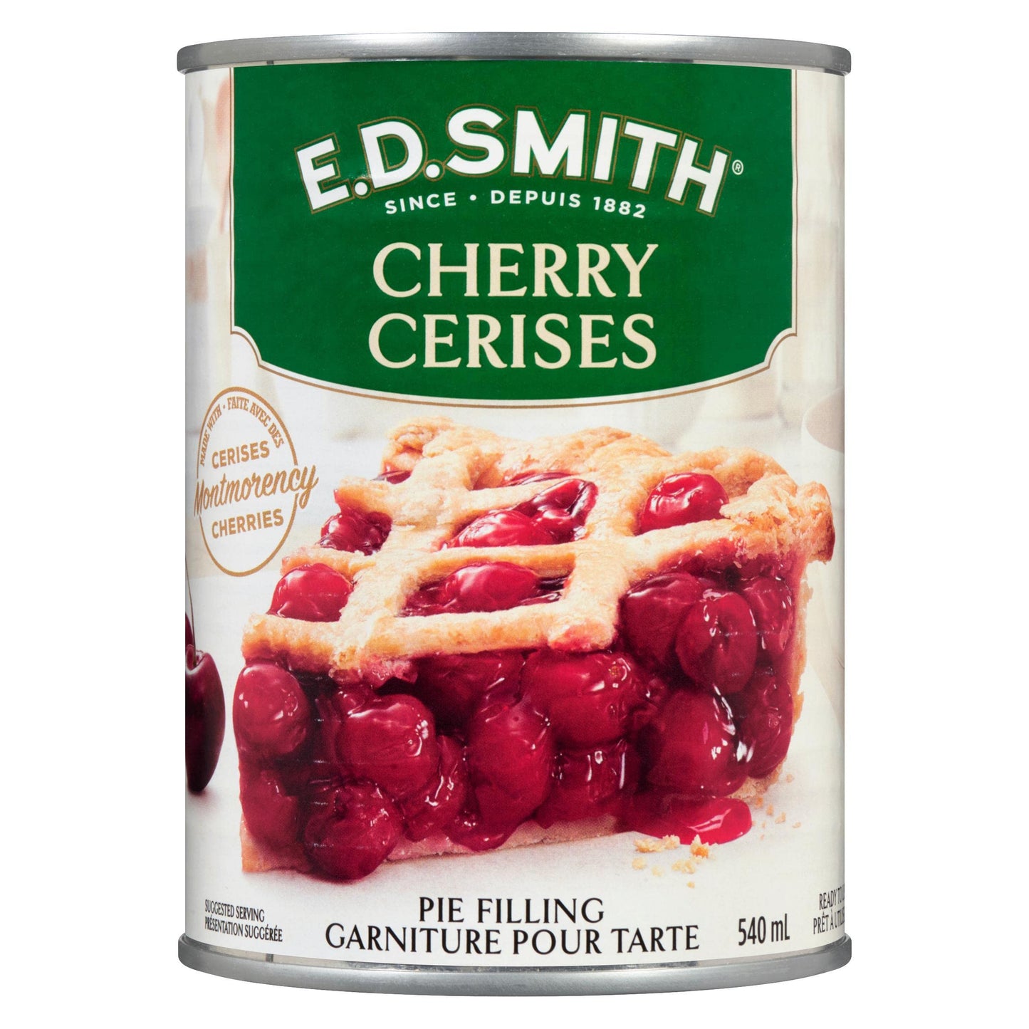 E.D. Smith Cherry Pie Filling 540ml/18.2fl.oz (Shipped from Canada)