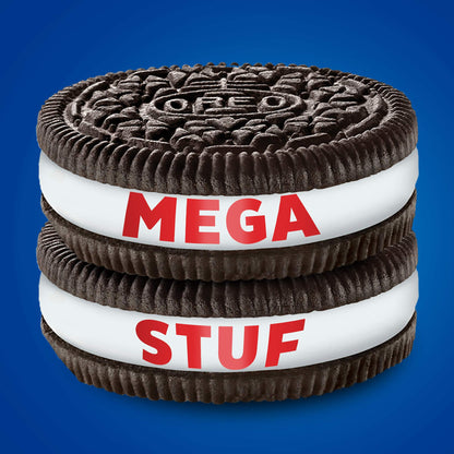 Oreo Mega Stuf Sandwich Cookies front cover