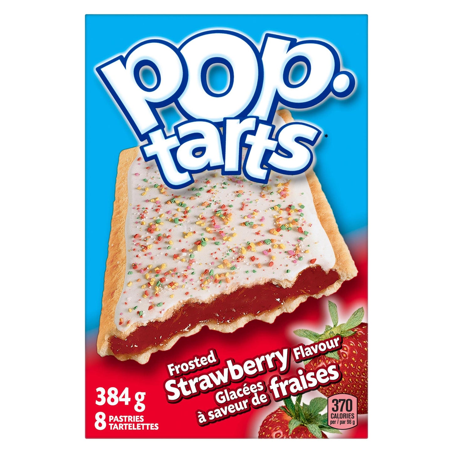 Pop Tarts Frosted Strawberry Toaster Pastries front cover