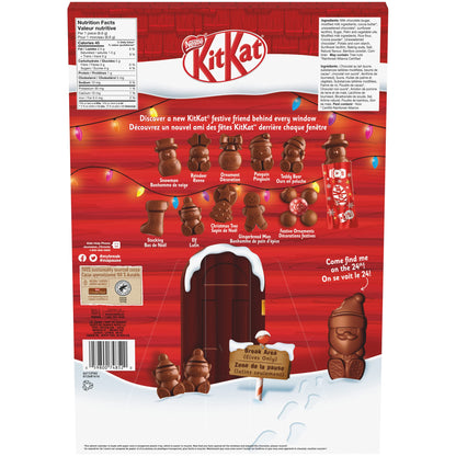 Nestle Kit Kat Christmas Holiday Chocolate Advent Calendar 208g/7.3oz (Shipped from Canada)