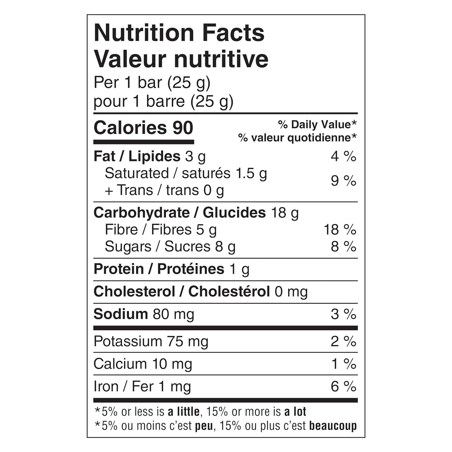 Fiber 1 Chocolatey Fudge Brownies Nutrition Facts