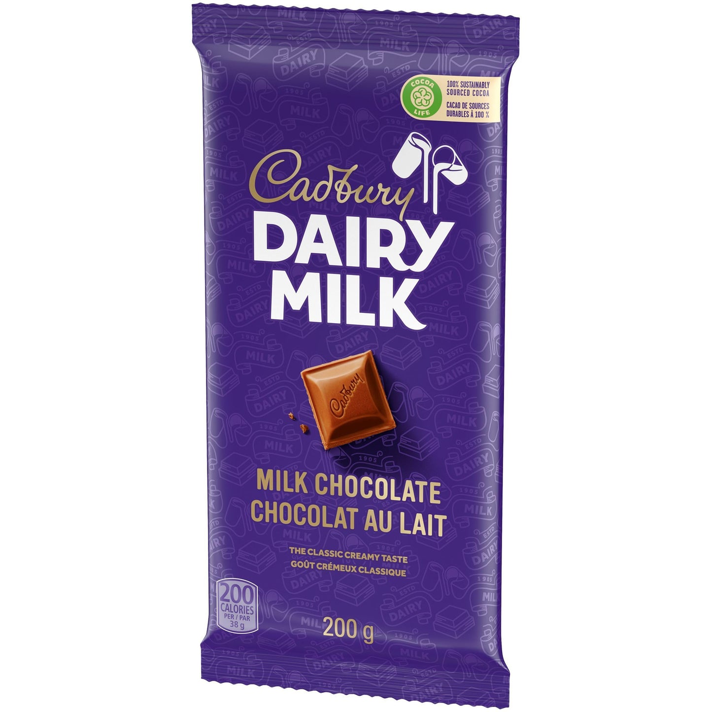 Cadbury Dairy Milk Chocolate Bar 200g/7oz (Shipped from Canada)