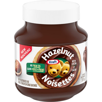 Kraft Hazelnut Chocolate Spread (No Palm Oil) 725g/25.6oz (Shipped from Canada)