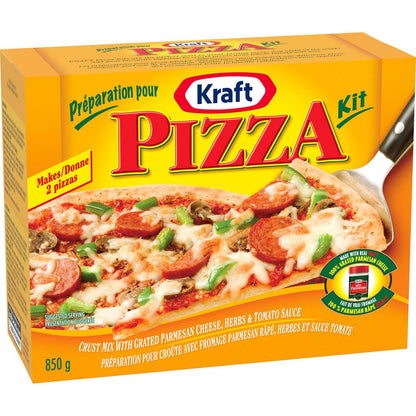 Kraft Pizza Kit Makes 2 Pizzas 850g/29.9oz (Shipped from Canada)